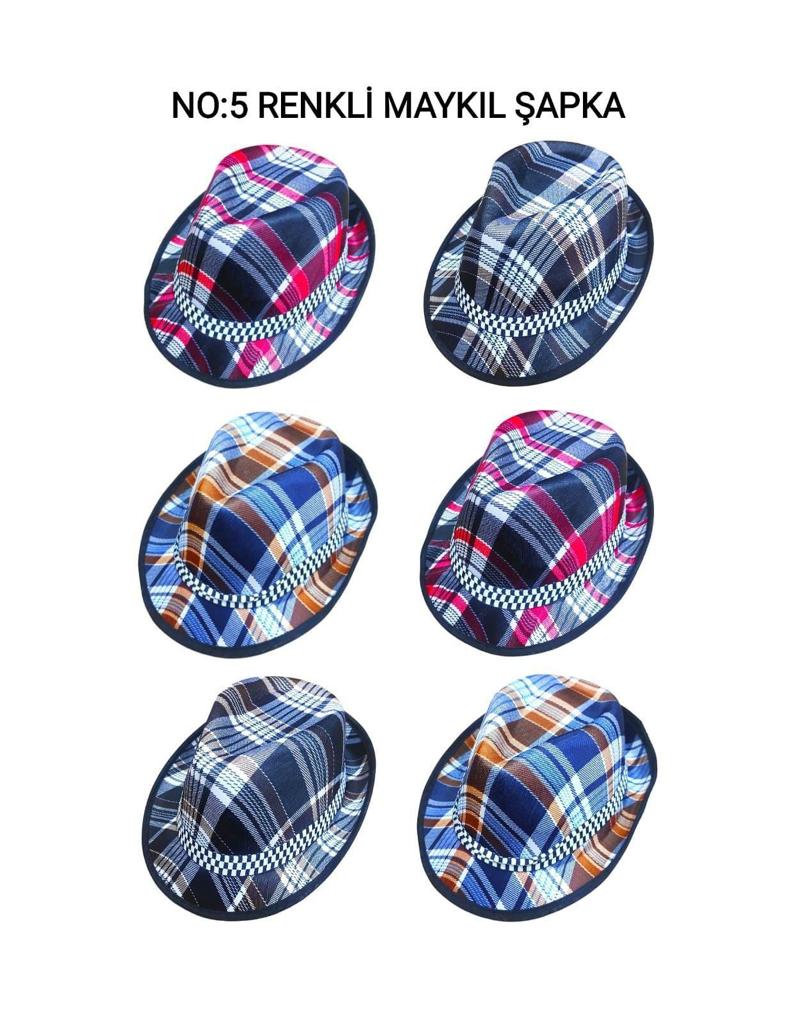 NO-5 COLORED MICHAEL HAT (5347)
