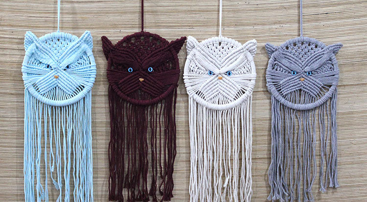 Owl Dream Catcher Model 1