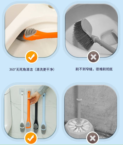 Toilet Detail Cleaning Brush Set