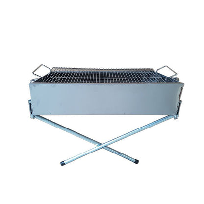 PASLANMAZ MANGAL PORTATİF AYAKLI - STANDLI 70CM (5347)