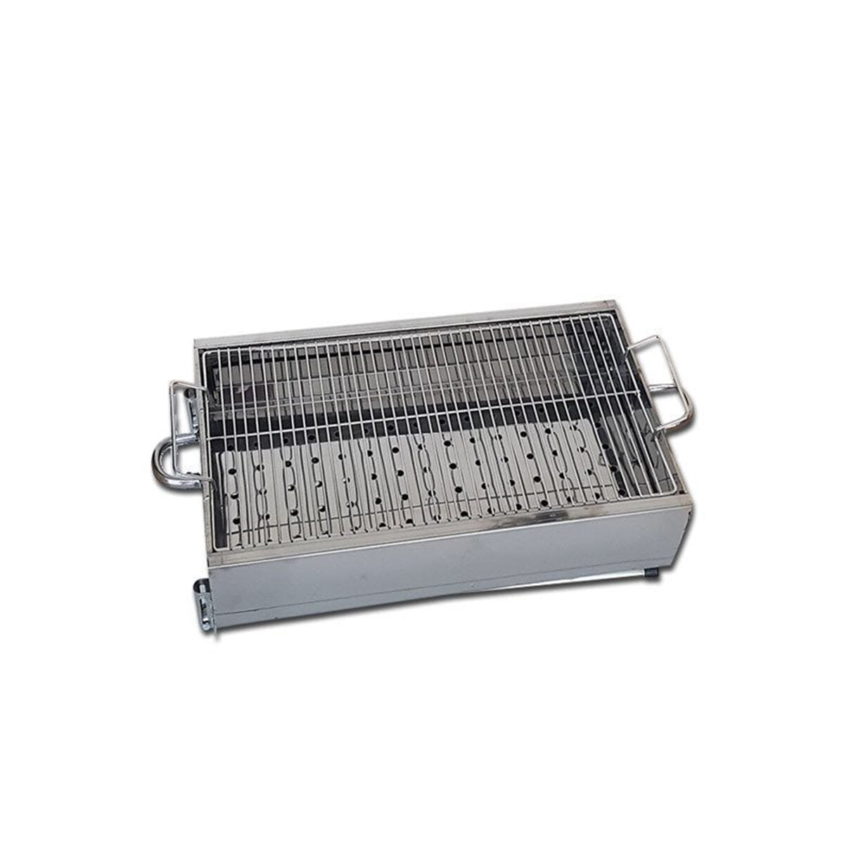 PASLANMAZ MANGAL PORTATİF AYAKLI - STANDLI 70CM (5347)