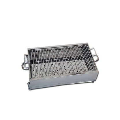 PASLANMAZ MANGAL PORTATİF AYAKLI - STANDLI 70CM (5347)