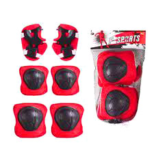 SKATEBOARD KNEE AND ELBOW PAD SET (5347)