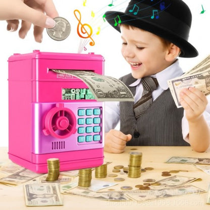 Electronic Password Safe Automatic ATM Money Box
