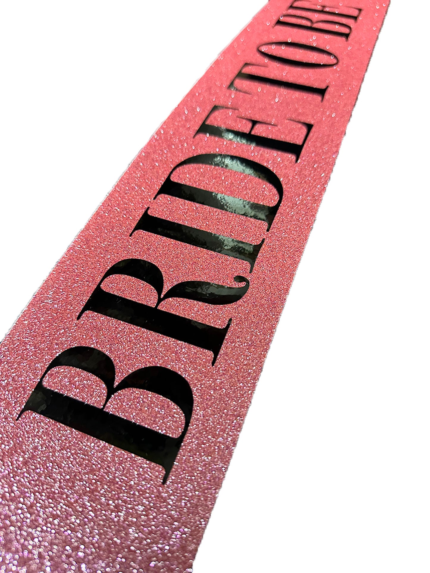 Pink Bride To Be Sash Belt