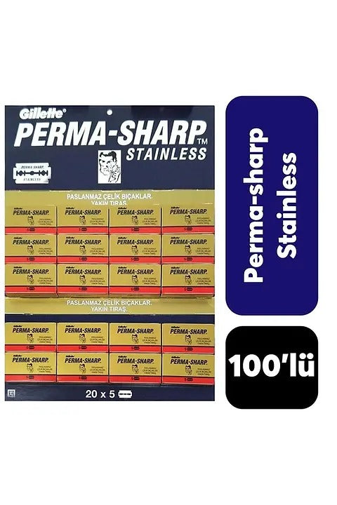 PERMA-SHARP WHOLE BLADE 5 PIECES X 20 PIECES (5347)