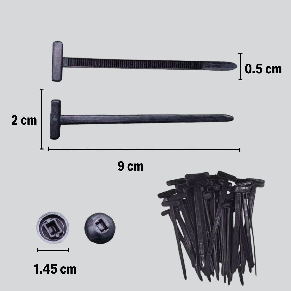 Plastik Bağlantı Elemanları 30lu Set (5347)