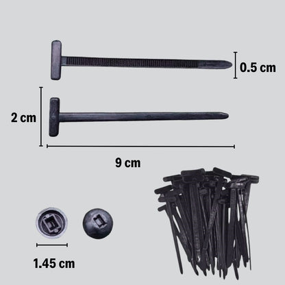 Plastik Bağlantı Elemanları 30lu Set (5347)