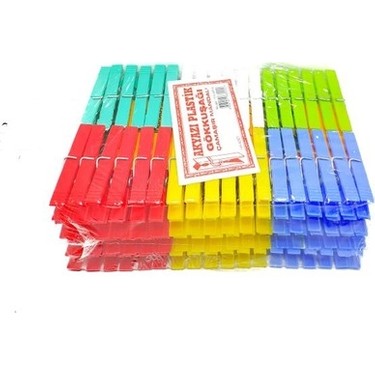 PLASTIC RAINBOW CLOTHESPINS 144 PIECES (5347)