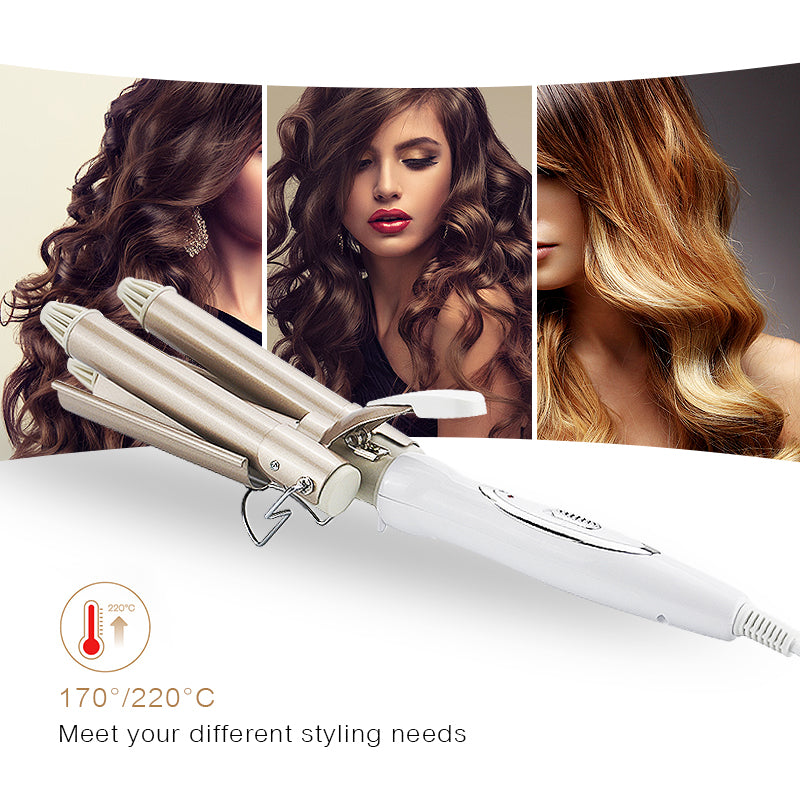 Professional Ceramic Water Ripple Hair Curler (5347)