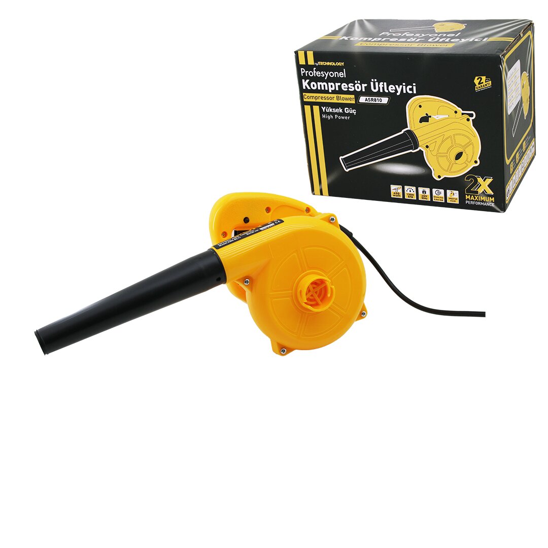 PROFESYONEL MODEL:BL11 HAVA ÜFLEME MAKİNE KÖRÜK - KOMPRESÖR 450W ÜFLEME HIZ = 0.26M3 / DAK.  ASR-810 (5347)