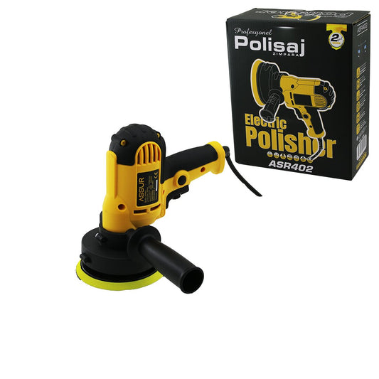 PROFESYONEL SAW-68 DİK POLİSAJ ZIMPARA MAKİNASI KÖMÜRLÜ 360DERECE DÖNER KOL KADEMELİ HIZ AYAR 450W (5347)