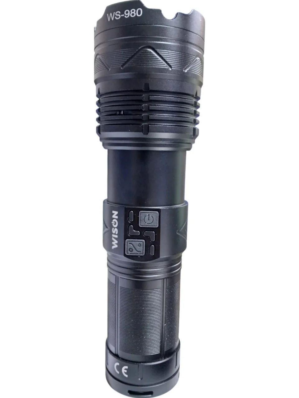 Profesyonel Zoomlu El Feneri | 60w - 7000 Lümen - 13.200 Mah - Type‑c - Metal Gövde (5347)