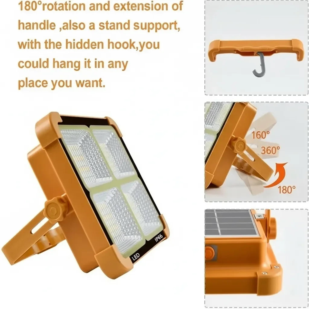 ProKAMA Ledli Solar Projektör 200W BK-200W (5347)