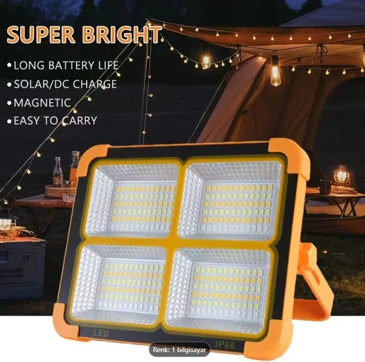 ProKAMA Ledli Solar Projektör 100W BK-100W (5347)