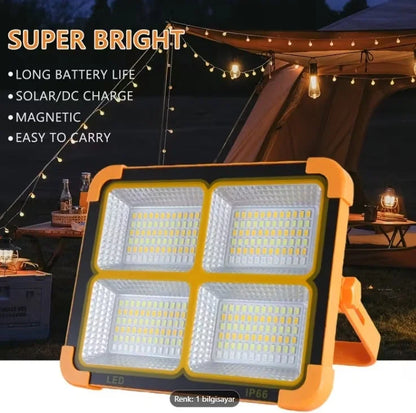 ProKAMA Ledli Solar Projektör 100W BK-100W (5347)