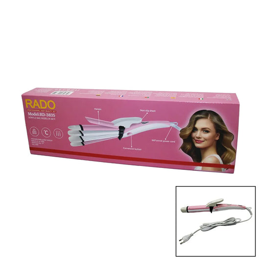 Rado RD-3835 Şekillendirici Saç Güzellik Seti - 4'lü, 60W (5347)