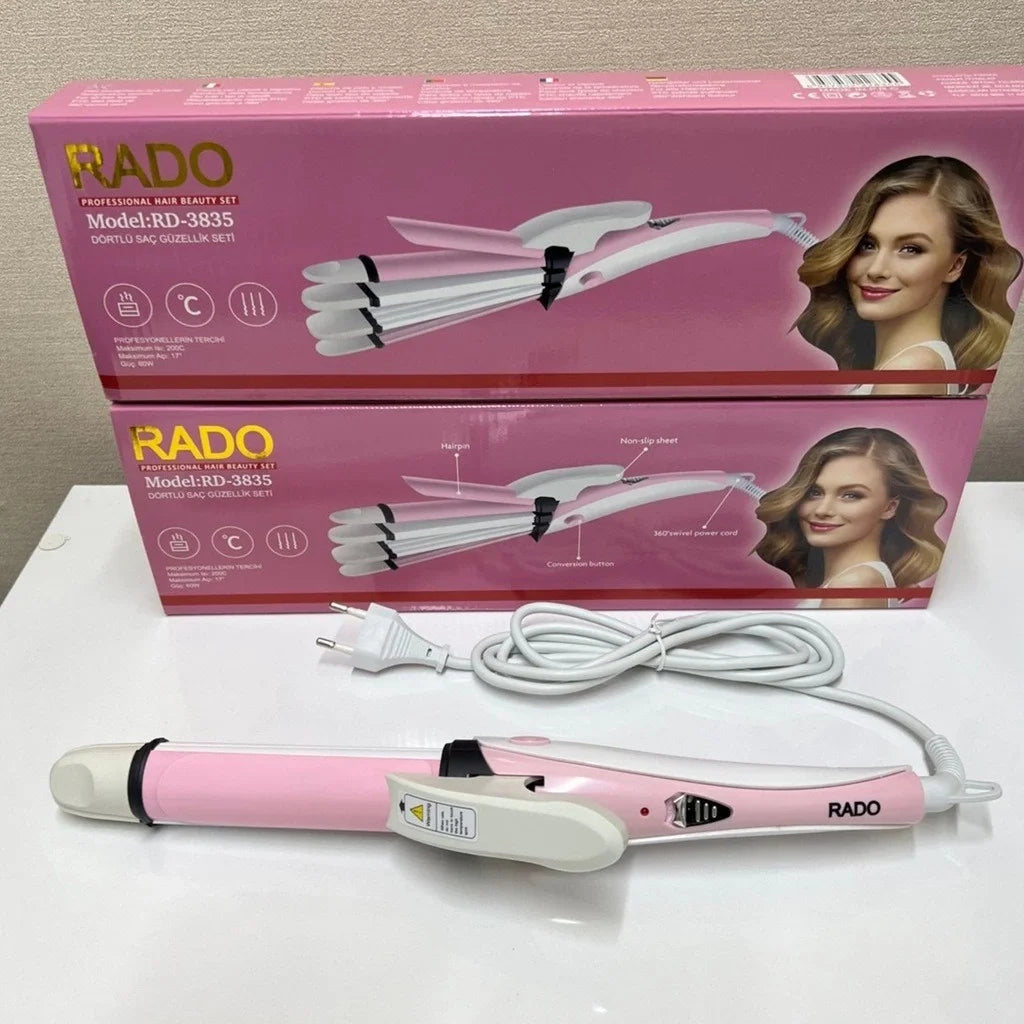 Rado RD-3835 Hair Styler Beauty Set - 4-piece, 60W (5347)