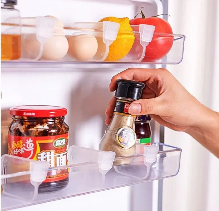 Multi-Purpose Refrigerator Shelf Divider 10 Pieces
