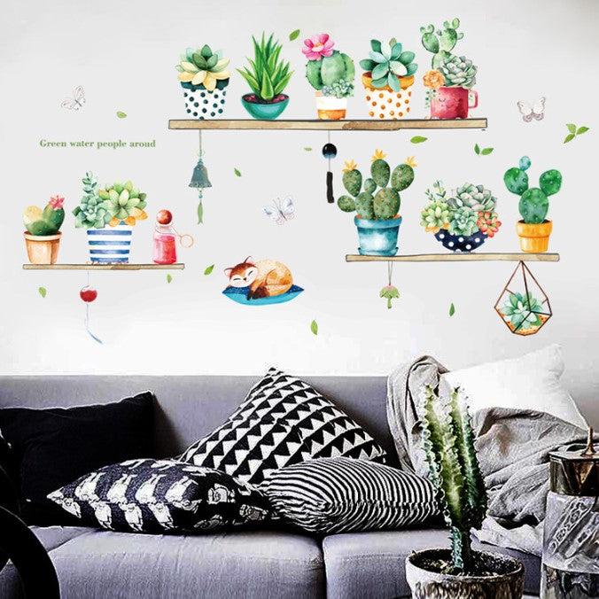 Shelf Design Mixed Design Adhesive Sticker Set (5347)