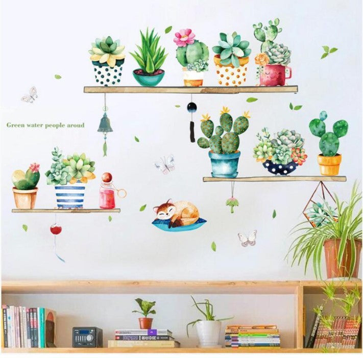 Shelf Design Mixed Design Adhesive Sticker Set (5347)