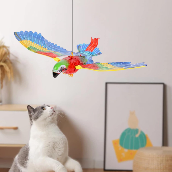 Flying Parrot Cat Toy