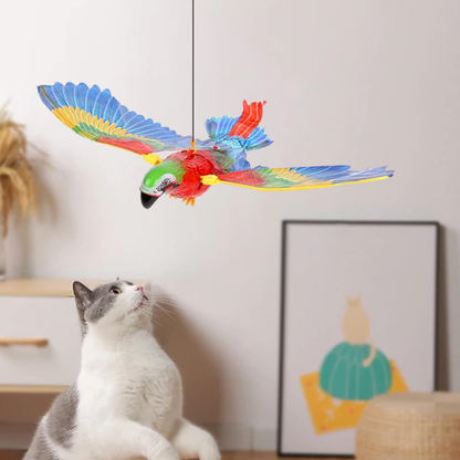 Flying Parrot Cat Toy