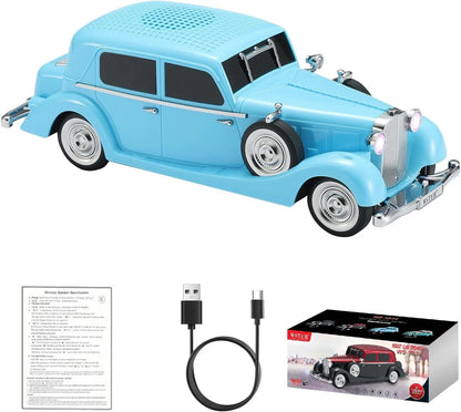 Retro Klasik Araba Bluetooth Hoparlör Kablosuz HD Ses FM Radyo YG-239 (5347)