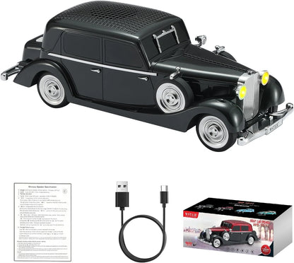 Retro Klasik Araba Bluetooth Hoparlör Kablosuz HD Ses FM Radyo YG-239 (5347)