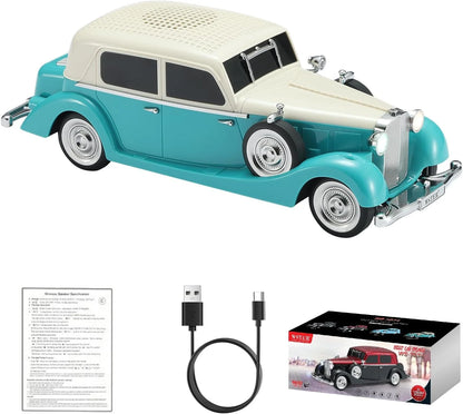 Retro Klasik Araba Bluetooth Hoparlör Kablosuz HD Ses FM Radyo YG-239 (5347)