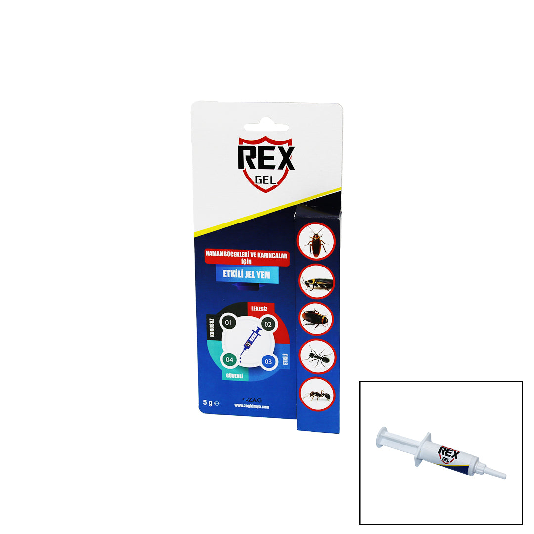 REX GEL HAMAMBÖCEĞİ VE KARINCA JELİ - ŞIRINGA5GR (5347)