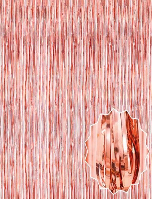 Rose Gold Tassel Door Curtain