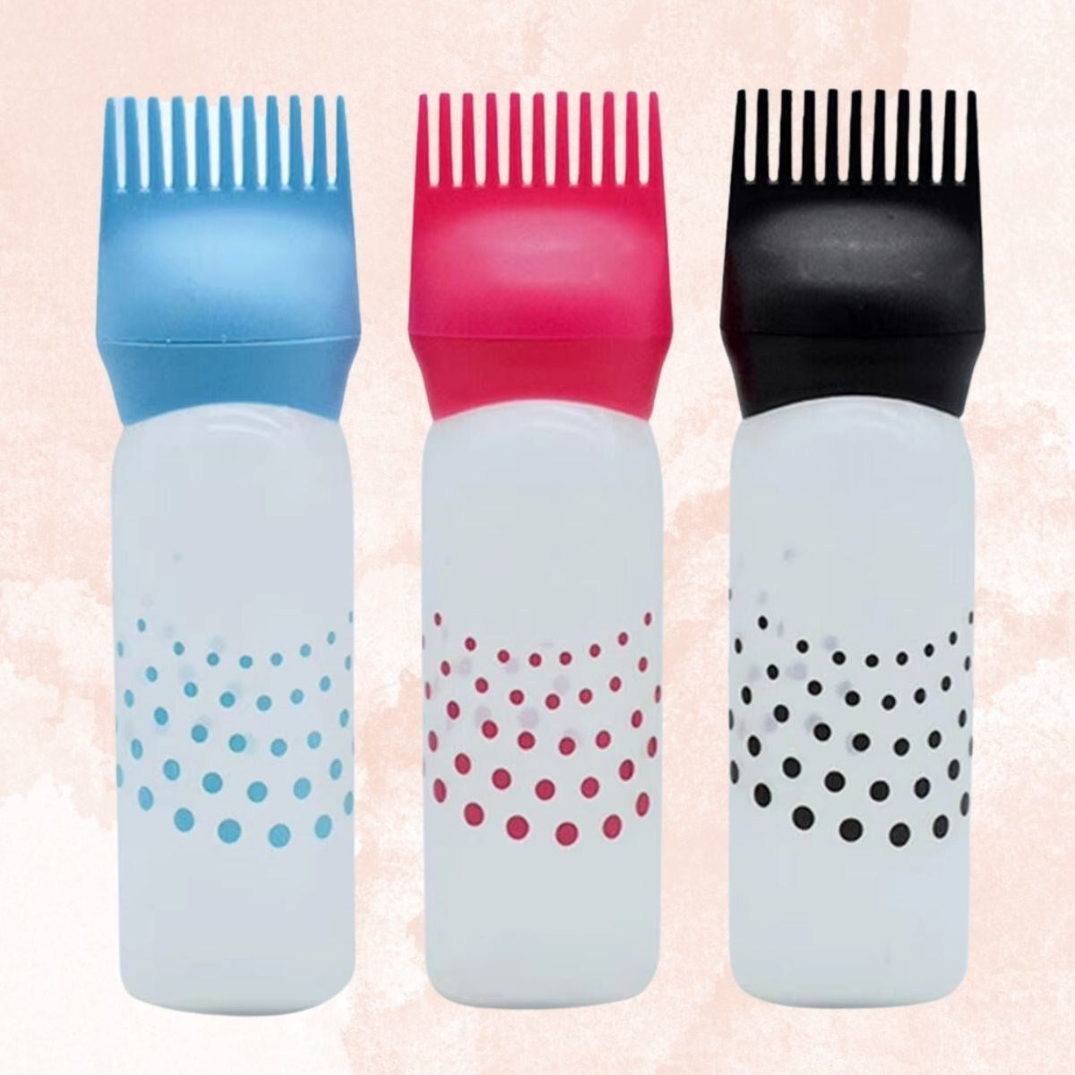 Hair Dyeing Applicator Comb Hair Care Cream Hair Oil Application Device (5347)