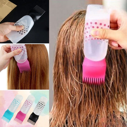 Hair Dyeing Applicator Comb Hair Care Cream Hair Oil Application Device (5347)