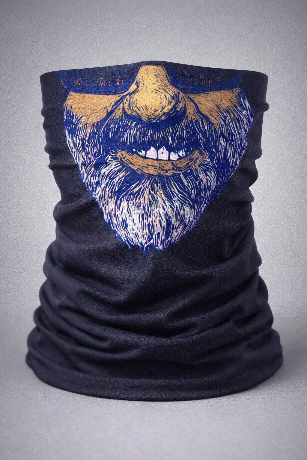 Beard Face Pattern Baf Buff - Multi-Purpose Neck Gaiter & Mask No. 1 (5347)