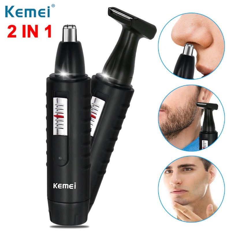 Şarjlı Burun Kulak Tüy Alma Aleti 2 in 1 (5347)