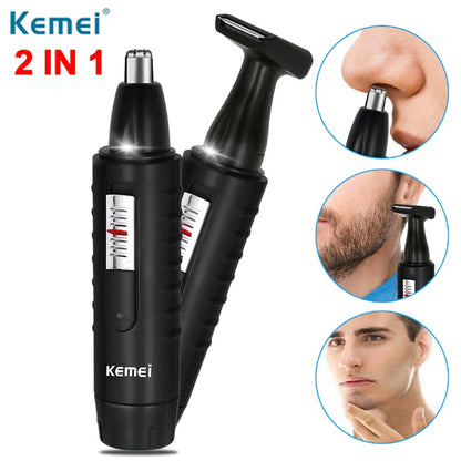 Şarjlı Burun Kulak Tüy Alma Aleti 2 in 1 (5347)