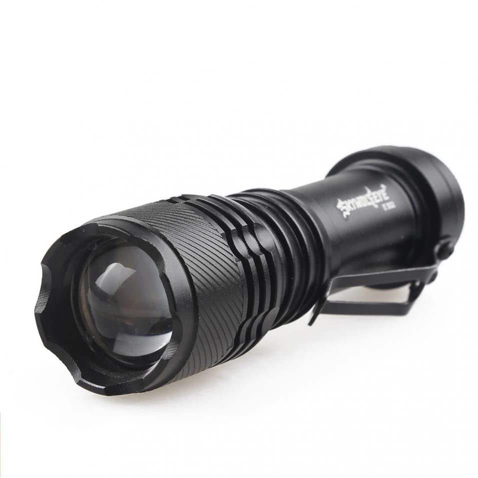 مصباح يدوي صغير قابل لإعادة الشحن بتقنية Cree Led 500 لومن (5347)
