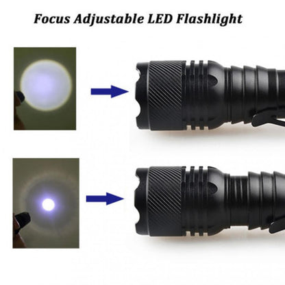 مصباح يدوي صغير قابل لإعادة الشحن بتقنية Cree Led 500 لومن (5347)