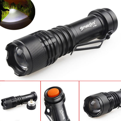 مصباح يدوي صغير قابل لإعادة الشحن بتقنية Cree Led 500 لومن (5347)