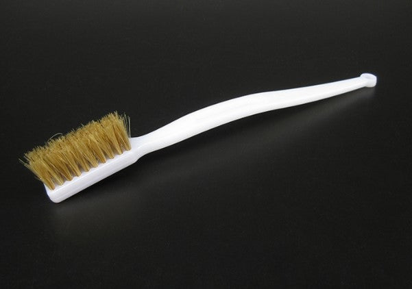 Multi-Purpose Detail Cleaning Brush with White Handle