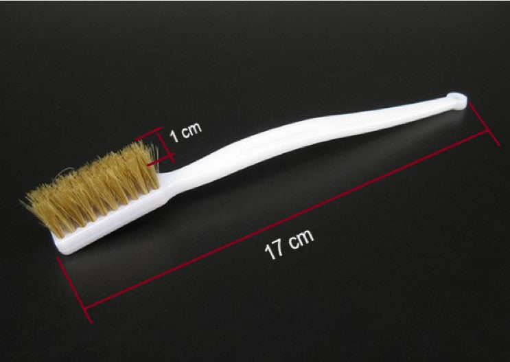 Multi-Purpose Detail Cleaning Brush with White Handle