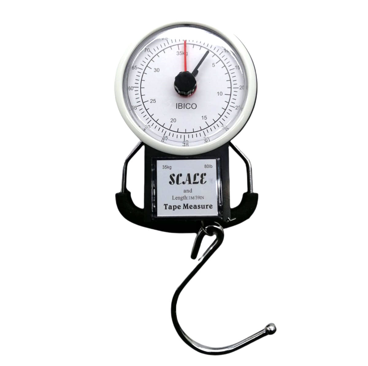 ميزان إبرة 2 في 1 من SCALE - شريط قياس (5347)