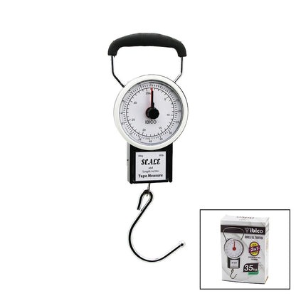 ميزان إبرة 2 في 1 من SCALE - شريط قياس (5347)