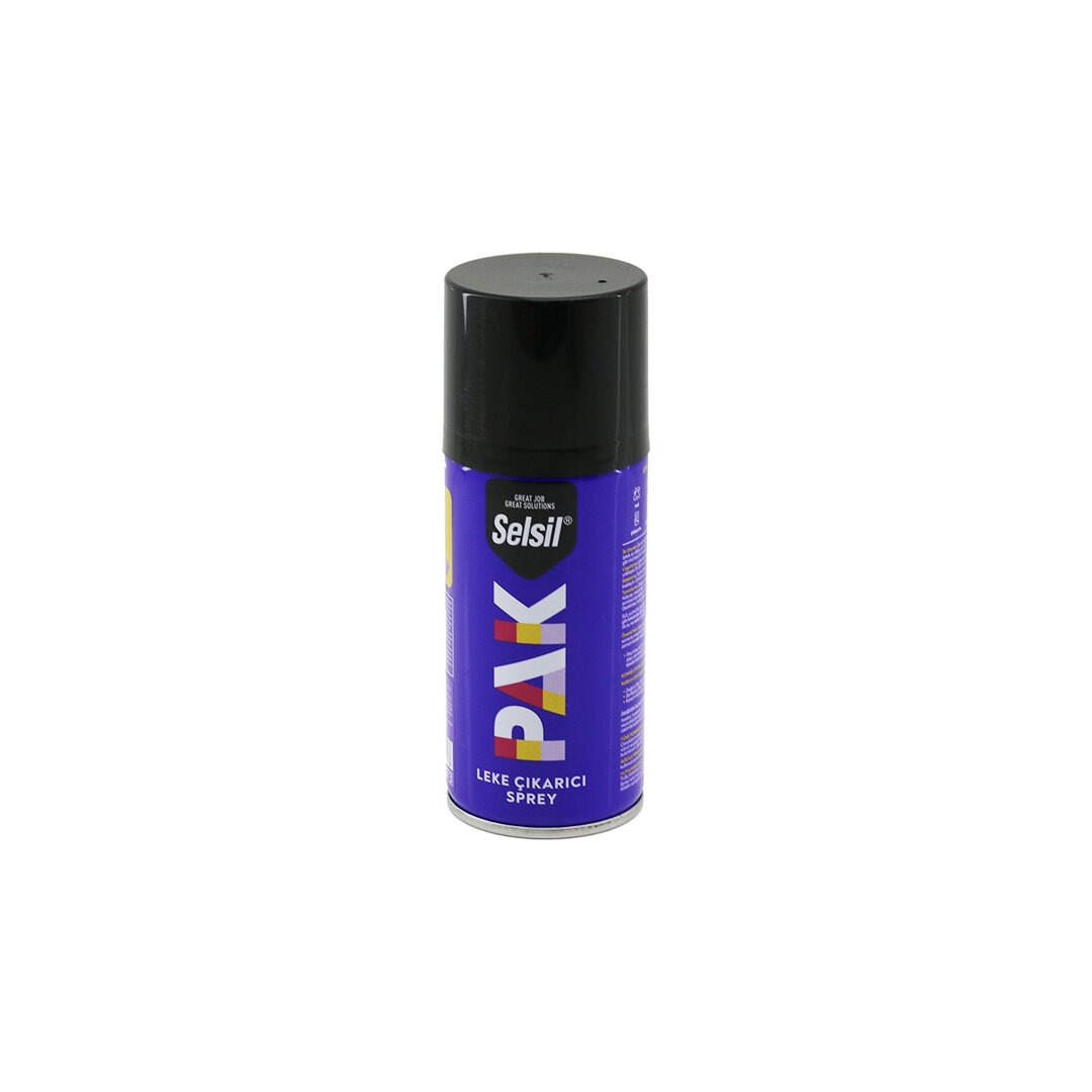 SELSIL PAK KUMAŞ LEKE ÇIKARICI SPREY 150 ML YAĞ - BOYA - MAKYAJ - KATRAN - ÇİMEN - ÇİKOLATA VS. (5347)