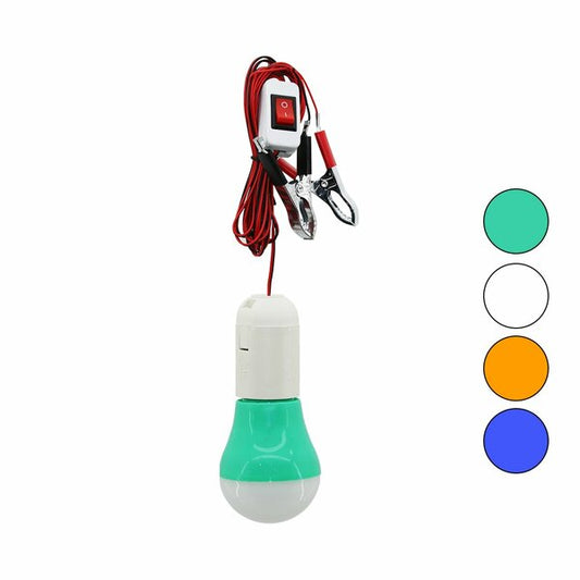 SEYYAR - LED LAMBA AKÜ TAKVİYE KABLOLU= 4MT 12V - 5W (5347)