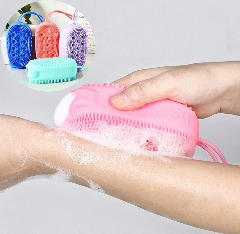 Sponge Silicone Bath Mitt