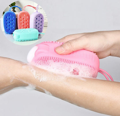 Sponge Silicone Bath Mitt