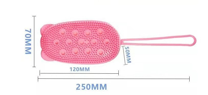 Sponge Silicone Bath Mitt