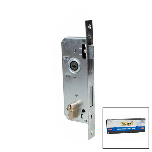 CYLINDER MORTISE LOCK SQUARE 35MM (5347)